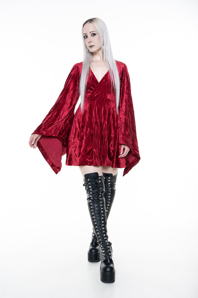 THE HEARTWOUND DRESS IN ROUGE NO. 666