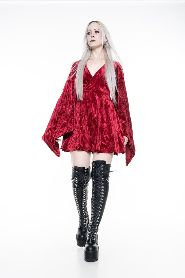 THE HEARTWOUND DRESS IN ROUGE NO. 666